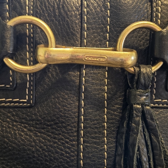 Coach Hamptons 10212 Black Vintage - Picture 12 of 14